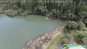 芹川ダム湖 ドローン空撮4K写真 20160715 vol.6Aerial in drone the Serikawa dam lake. 4K photography