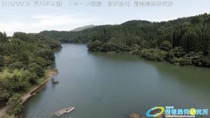 芹川ダム湖 ドローン空撮4K写真 20160715 vol.8Aerial in drone the Serikawa dam lake. 4K photography